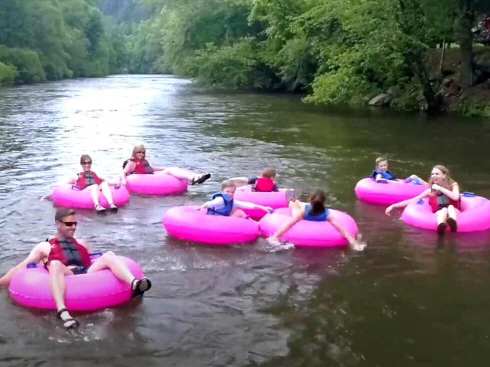 Tubing in Blue Ridge, GA Toccoa Valley Campground